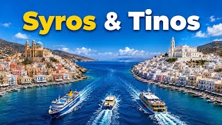 The Best of the Cyclades: Syros & Tinos Walking Tour 4K