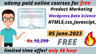 Udemy Free Courses With Free Certificate | Learn New Skills Online | Beginner to Advance Course