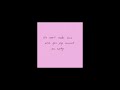 the 1975 - this must be my dream [slowed + reverb]