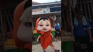 Boneka manpang & Barongsai Joget Joko Tingkir#shorts #likesubscribe