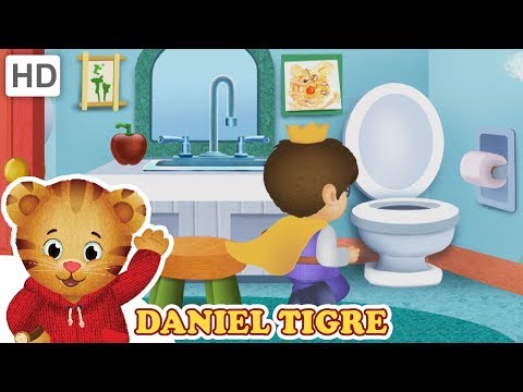 Daniel Tigre em Português - Treinamento de Banheiro