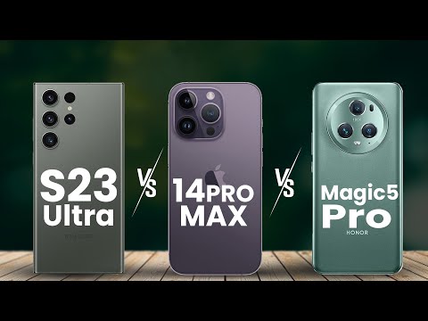 Galaxy S23 Ultra против iPhone 14 Pro Max против Honor Magic 5 Pro
