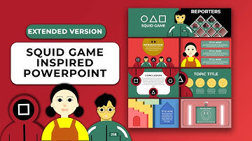 Squid Game Inspired PowerPoint Template [ EXTENDED VERSION ]