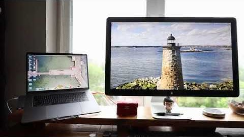 HOW TO: Connect your 2019 MacBook Pro to a Thunderbolt Monitor!