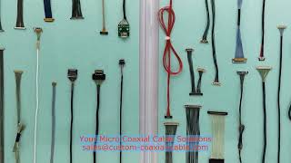 Twinax cable Assembly IPEX 20453-220T-12 40 pin connector for thermal core supplier UAV Sensor Wire