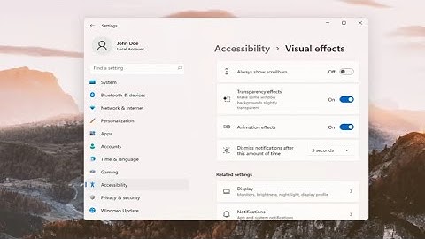 How To Automatically Hide or Show Scroll Bars On Windows 11 [Tutorial]
