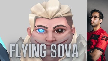 ShahZam FOUND A FLYING SOVA IN HIS MATCH | #VALORANT