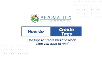 Libby How-To: Create Tags