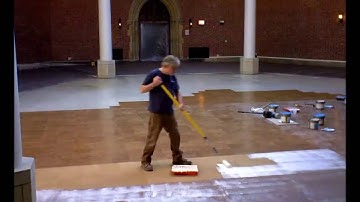 Time Lapse: Installing a New Floor in the Shaw Gothic Cloister