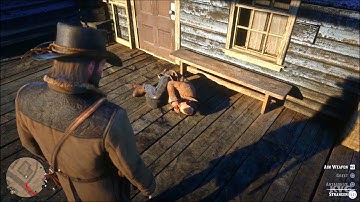 Red Dead Redemption 2 - Random Events (Help a Drunk Stranger) - Open World Free Roam Gameplay HD