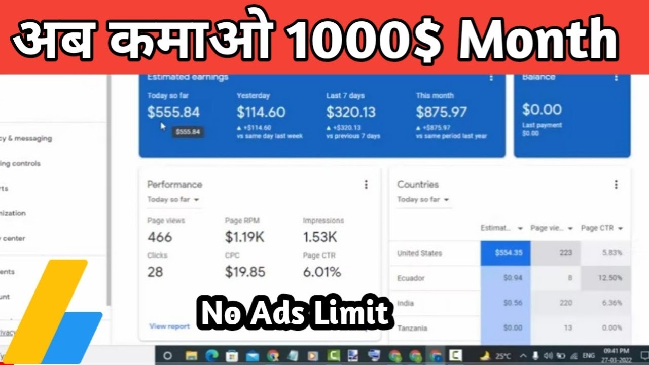 earning adsense 30.000 month wso