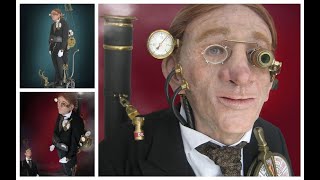 Stoom Robot Butler Ani-2768-928 Animatie Act Mobiele Act Pe