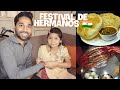 Célebre RAKSHA BANDHAN con mi familia LATINA + receta CHOLE BHATURE y milk cake