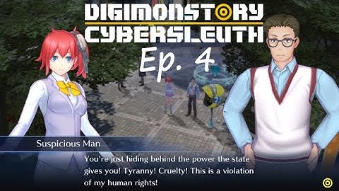 [Digimon Story: Cyber Sleuth] Ep. 4 - Hunting Down the Mysterious Digital Face