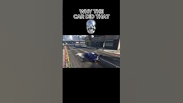 GTA CAR BUG #gtaonline #memes #gta #bug #glitch #funny #mod