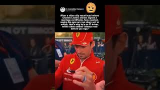 Charles Leclerc nearly signs a marriage certificate and fans can’t believe it #charlesleclerc
