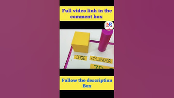 3D shapes model#maths working model#mathsproject #viral #viralvideo #project #model #tlm #3D model 👍