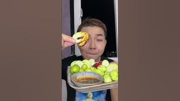 Công Thức Sốt Chấm Hoa Quả Siêu Ngon 🤤| Quốc Halo | #shorts