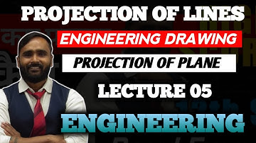PROJECTION OF LINE|LECTURE 05|PROJECTION OF PLANE |PRADEEP GIRI SIR