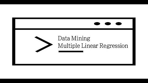 Data Mining - Multiple Linear Regression(다중회귀분석)