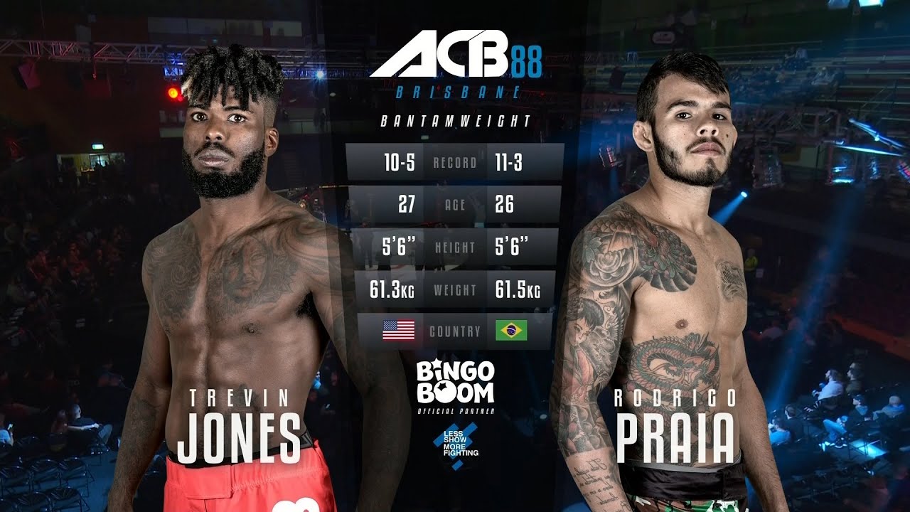 Тревин Джонс vs. Родриго Прайа | Trevin Jones vs. Rodrigo Praia | ACB 88