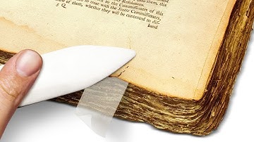 How 400-Year-Old Books Are Professionally Restored