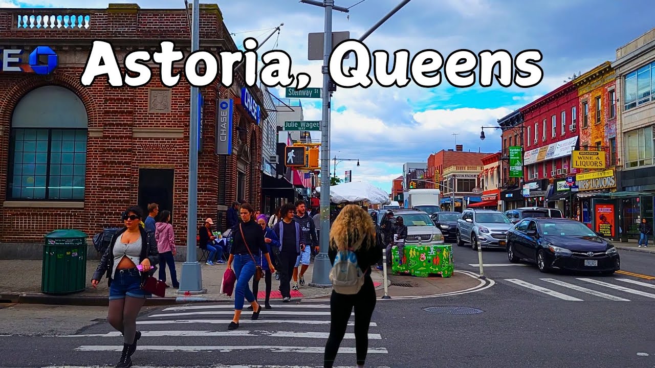 Immersive ASMR Walking Tour of Astoria Queens, NY 🌆