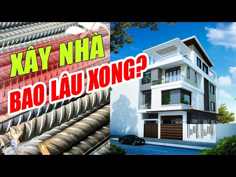 Video Xây Nhà Mất Bao Nhiêu Thời Gian [Nhà 3, 2, 4, 1] tầng... - youtube