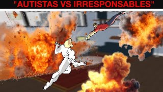 Roblox - Bebes Con Autismo Vs Padres Irresponsables Los Bananeros