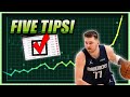 FIVE TIPS TO BUILD BETTER NBA DFS LINEUPS: HOW TO WIN ON DRAFTKINGS