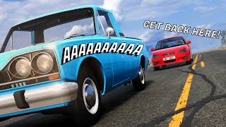 BeamNG But The Traffic Is OUT TO GET ME