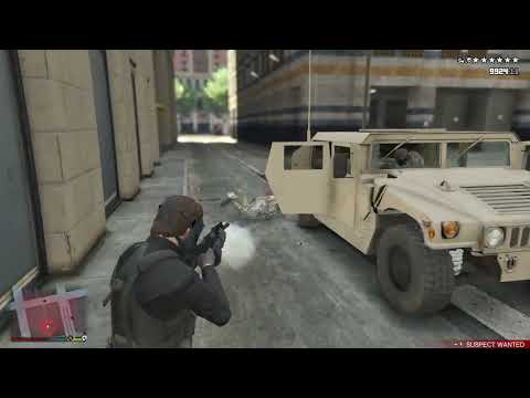 GTA 5 - Senator Assassination + Six Star Escape