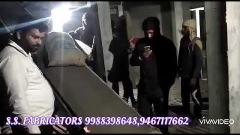 Potato loading unloding conveyor