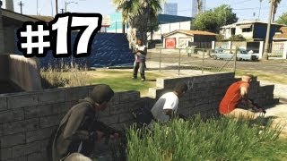 Grand Theft Auto 5 Part 17 Walkthrough Gameplay - Grove Street - GTA V Lets Play Playthrough