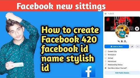 How to  create  Facebook stylish name and create 420  Facebook id name (Technical Fahad)