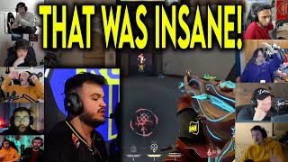 Valorant Streamers Reacts To NAVI Filu CRAZY 4k Against Fnatic In VCT