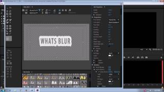 how to blur background in premiere 2