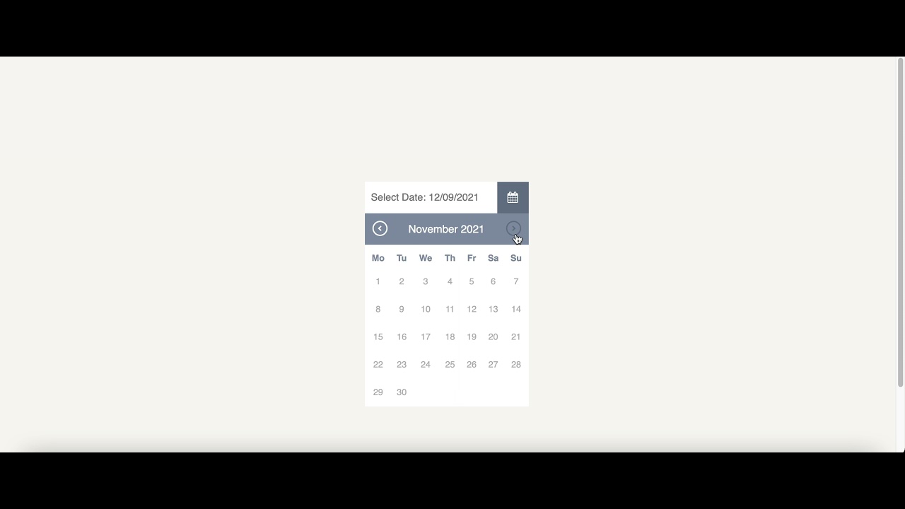 jQuery UI Date Picker