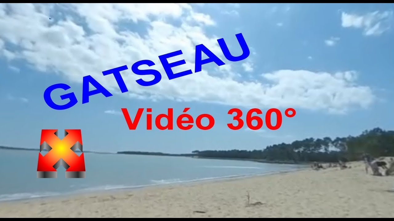 Plage De Gatseau Vidéo 360