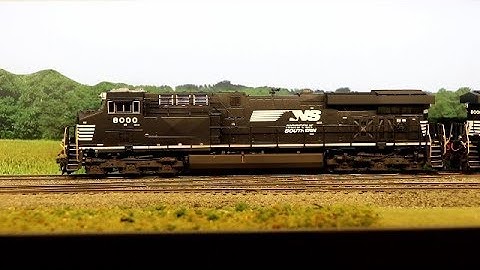 Custom Overland Models Norfolk Southern GEVO
