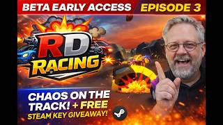 RD Racing Beta – Episode 3 | Chaos on the Track + FREE Steam Key Giveaway!