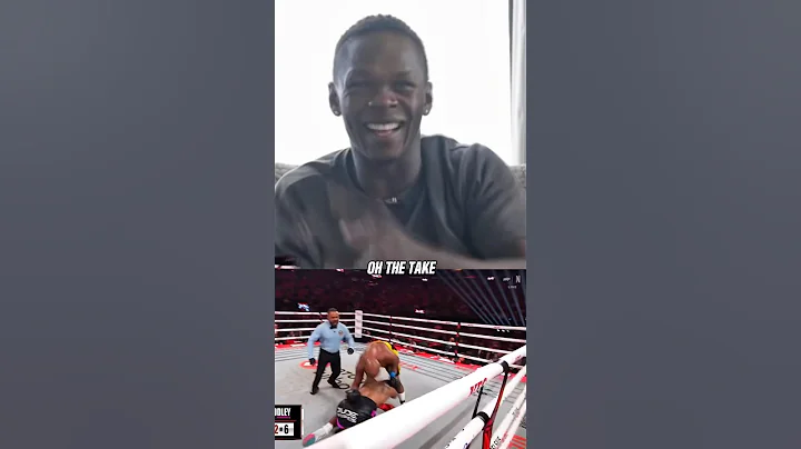 Isreal Adesanya reacting to Anderson Silva vs Tyron Woodley😂🔥