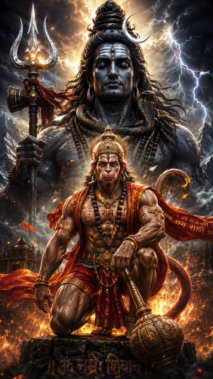 हनुमान भगवान status 🙏😍😍 - ShareChat