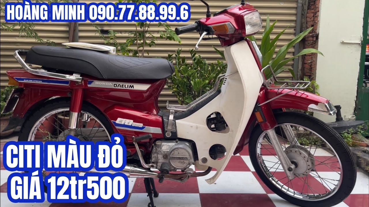 Đã bán tỉnh Tây Ninh 31/7/2024 HOÀNG MINH BÁN XE CITI MÀU ĐỎ