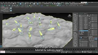 3ds max tuto-how to create distribution with array and spline