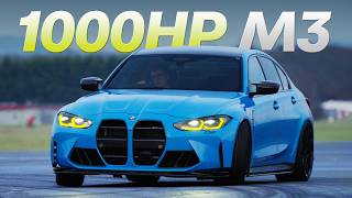 1000hp BMW G80 M3 Reviewed On The Top Gear Test Track | 4K