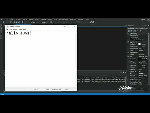 VB simple input and output program