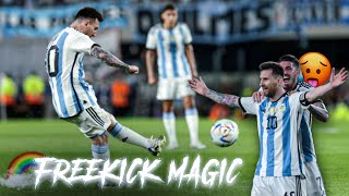 Lionel Messi Free Kick Goal Vs Panama❤️