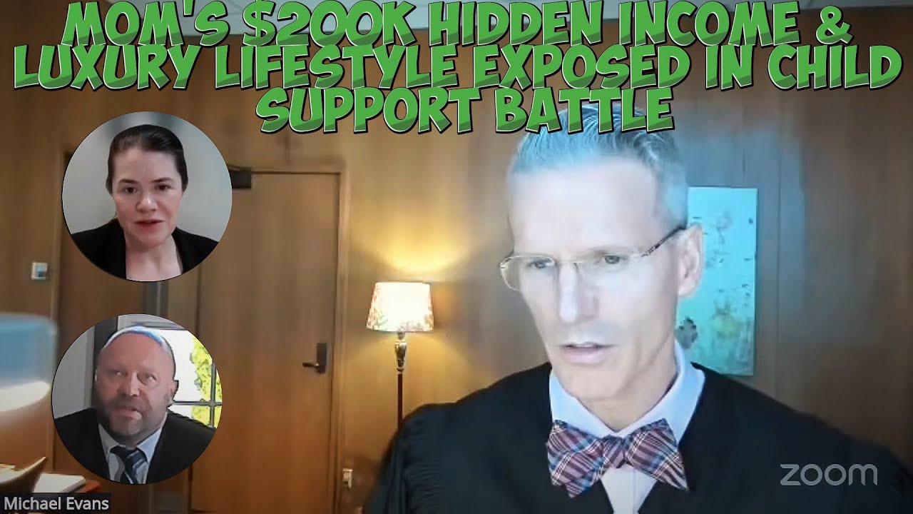 Mom's $200k HIDDEN INCOME & Luxury Lifestyle EXPOSED in Child Support Battle