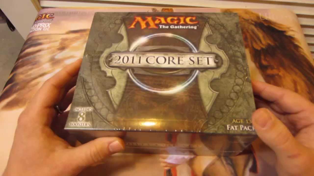 core set 2011 booster box Magic the Gathering - MTG: 2011 Core Set M11 Fat Pack! : Toys & Games main image 1